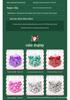 Electroplated Christmas Tree Ornament: Shiny, Colored Hanging Ball Decoration