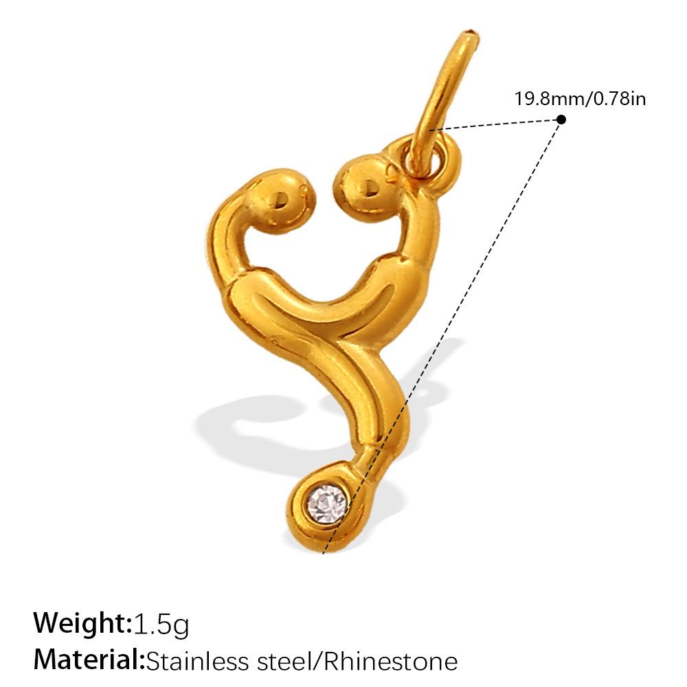 Hip Hop Toy Pistol Accessories Handsome Trend Punk Pendant
