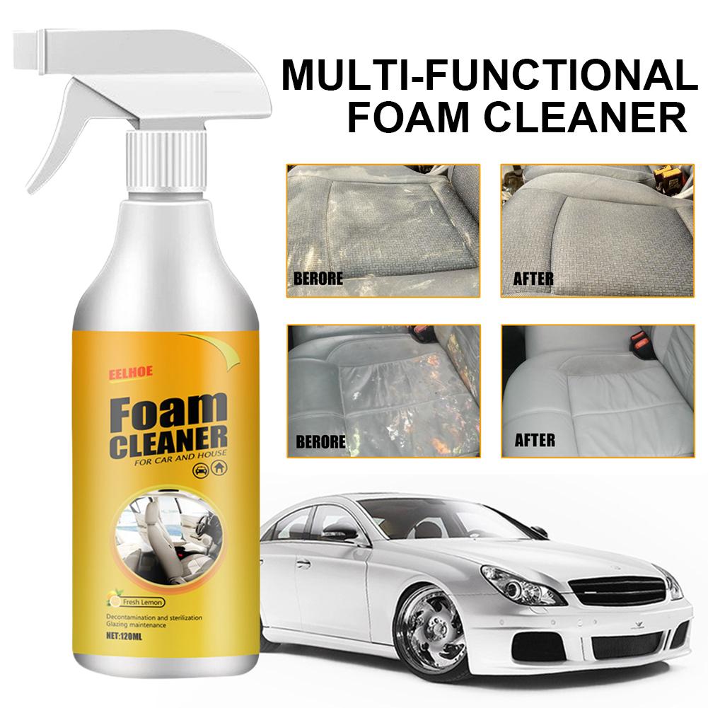 60/120/250ml Car Interior Foam Cleaner Quick Car Interior Cleaner Spray Car Interior Leather Clean Car Interior Wash Maintenance