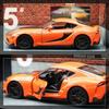 Toyota Alloy Simulation Supra Sports Car Model Toy With Sound And Light Function
