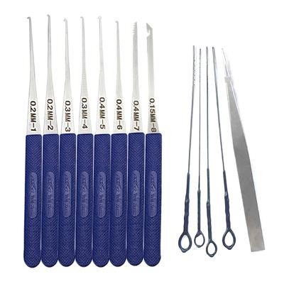 1 Satz Multifunktional Gebrochen für Schlüssel Auszieher Handwerker Sets Schloss Handwerkzeug Picking Werkzeugsatz Set Karten-Lockpicking Zuhause