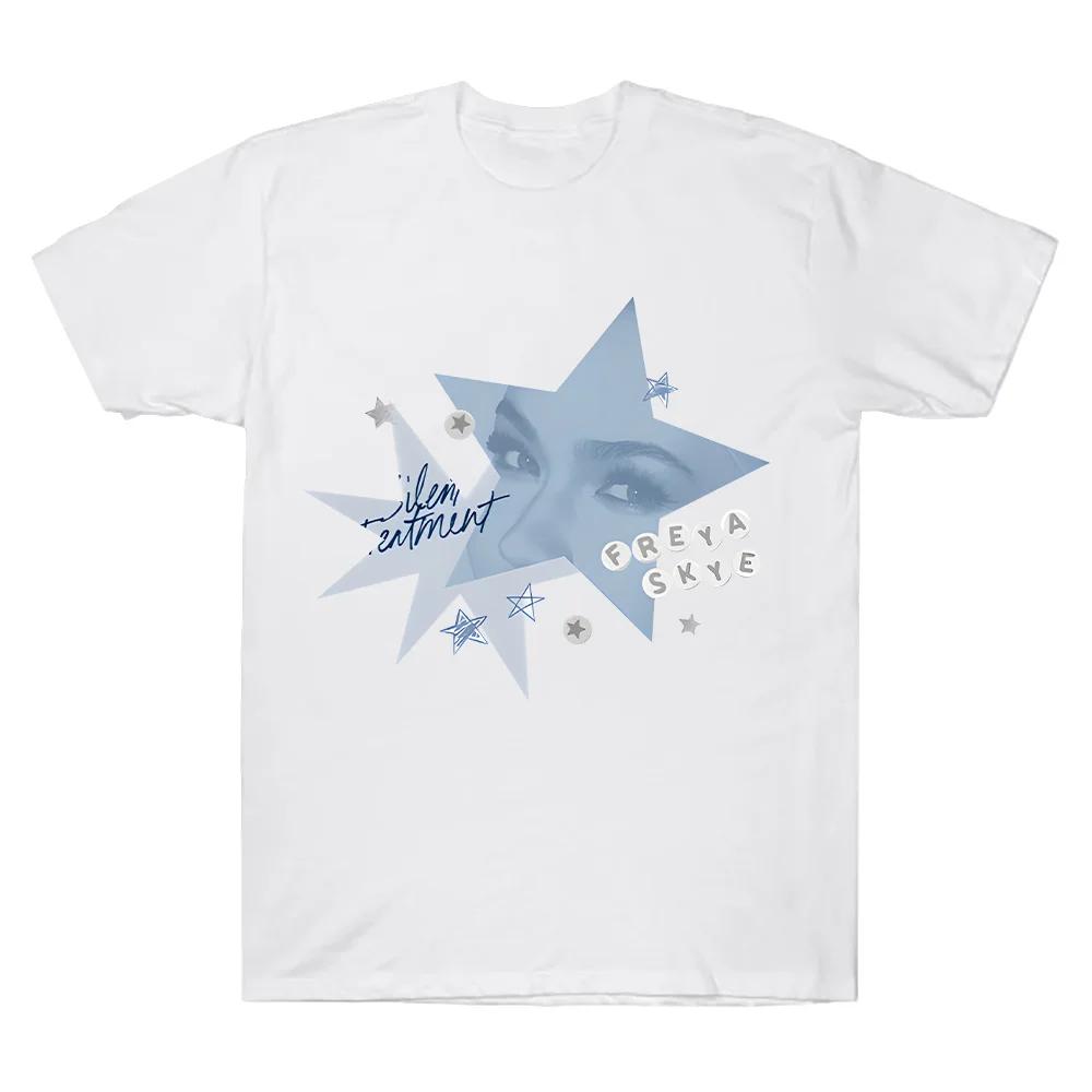 

2026 New Silent Treatment Tee Freya Skye Singer Graphic Y2k T Shirt Men Women Casual Cotton Fashion Street Hip Hop Clothes Tee 4XL