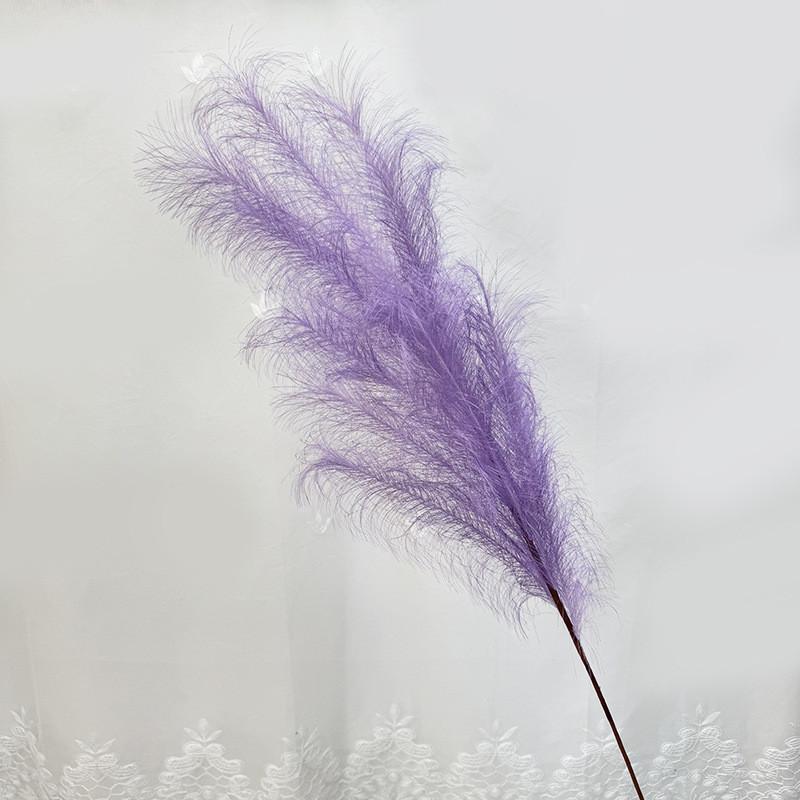 Wedding Decor Artificial Phragmites Hirsuta With Polyester Fabric For Home And Event Displays