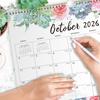 2026 Calendar - JAN 2026 - DEC 2026, 14.6'' X 11.4'', Wall Calendar 2026, Twin-Wire Binding, 12 Months Calendar, Premium Paper
