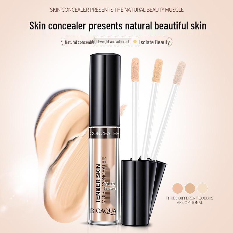 BIOAQUA Silky Smooth Concealer & Foundation: Moisturizing Primer for Three-Dimensional Face Shaping.