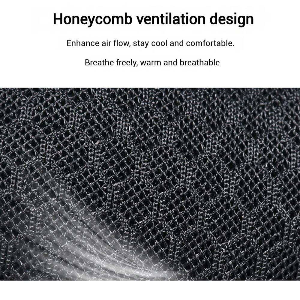 Cycling Balaclava Winter Warm Fleece Motorcycle Face Mask Anti-dust Waterproof Windproof Full Face Cover Hat Neck Mask