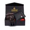 Genuine Leather Belt Wallet Combo - Valentine's Gift Ideas for Boyfriend and Husband - Birthday Gift