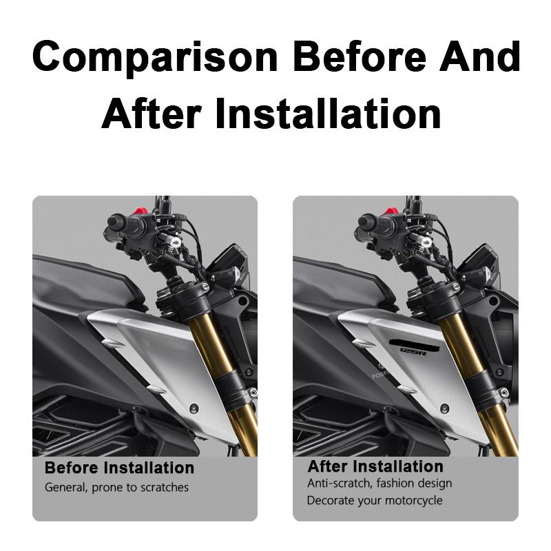 POSFIRA Motorcycle Fairing Sticker Vinyl Decals for Honda CB125R CB 125R 125 R 2018 2019 2020 2021 2022 2023 2024 Accessories