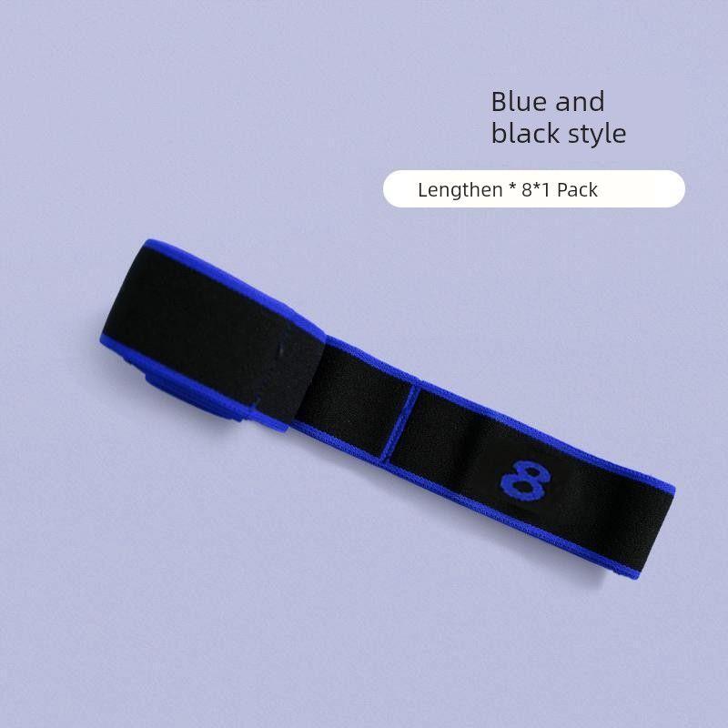 

Elastic Band Fitness Resistance Band Yoga Training Children Dance Special Number Tension Band Stretch Strap Stretch Open Shoulder Upgrade [8-segment blue and black] 1