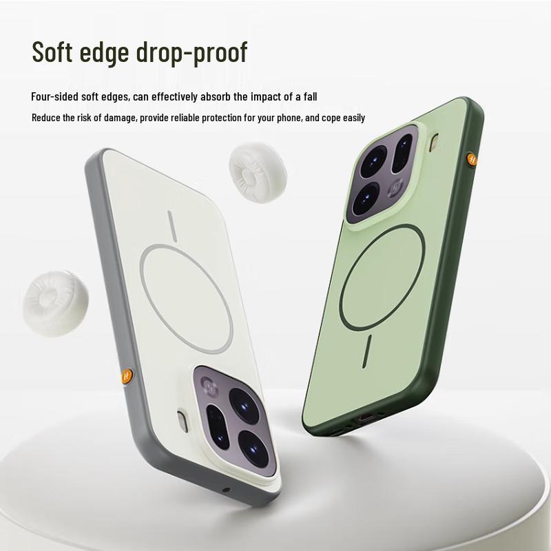 XYI Magnetic Charging Anti-Drop Phone Case for OPPO Find X9/X9 Pro