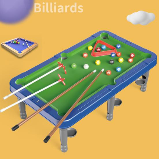 6-In-1 Mini Billiards Table Game 2 To 4 Players Parent-children Interactive Simulated Pool Table