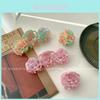 Elegant Floral Acrylic Hollow Rose Hair Clip For Women Stylish Hair Accessories