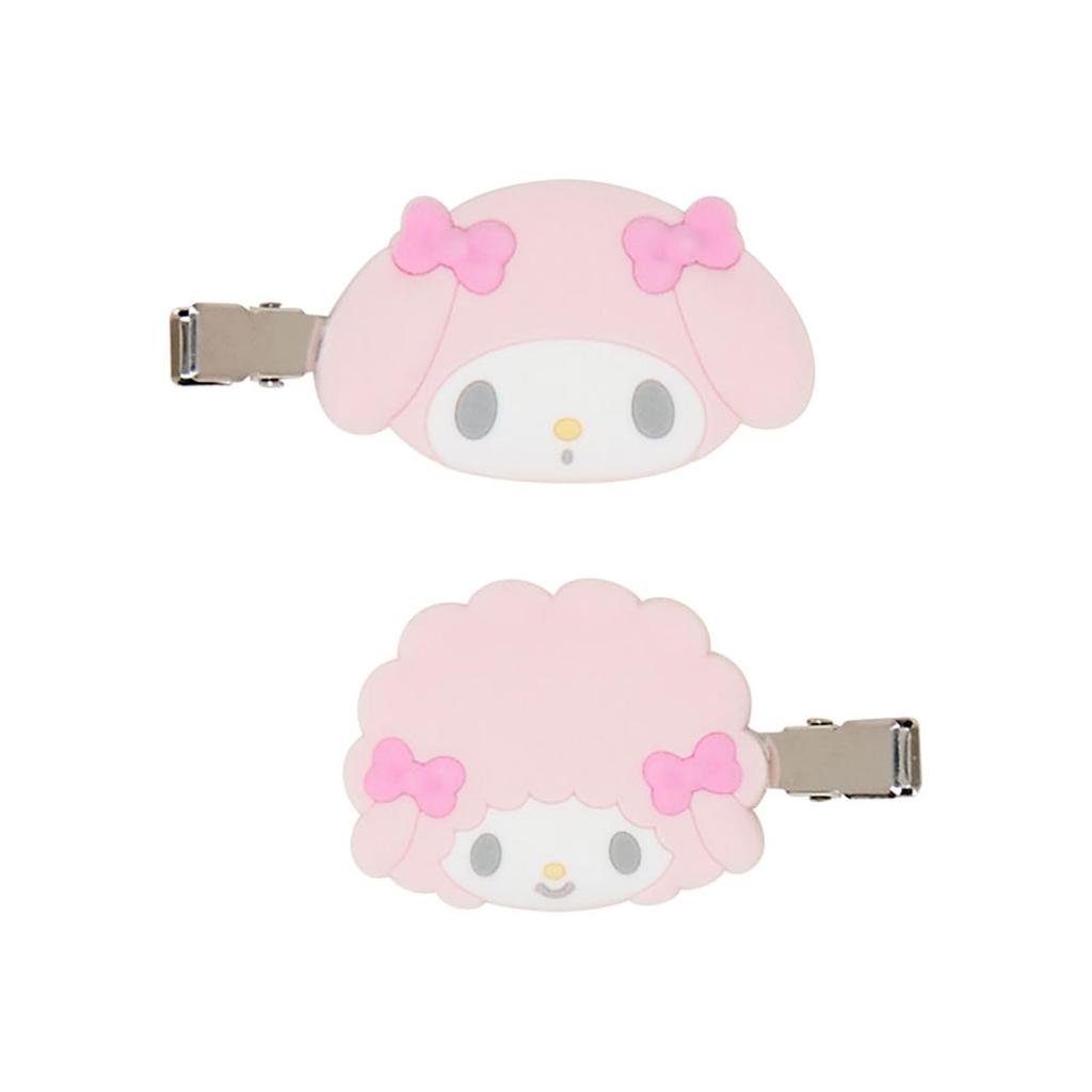 Sanrio My Melody Bangs Clips of and Ages 3 and 151262 (Set 2) - Right-Facing Left-Facing, Up,