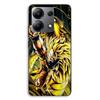 Phone Case - MANIACASE - Xiaomi Redmi Note 13 4G - Silicone TPU - Son Goku Super Saiyan SSJ3 - Black