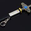Nine Dragon Balls Metal Model Toy: Thor's Sword & Wind God's Spring-loaded Cold Weapon Ornament.