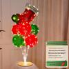 Christmas Luminous Balloon Decorations for Trees, Tables, and Window Displays