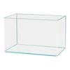 Clear Glass Fish Tank Aquarium Compact Aquatic Landscape Minimalist Turtle Tank for Bedroom Party Office Birthday Living Room