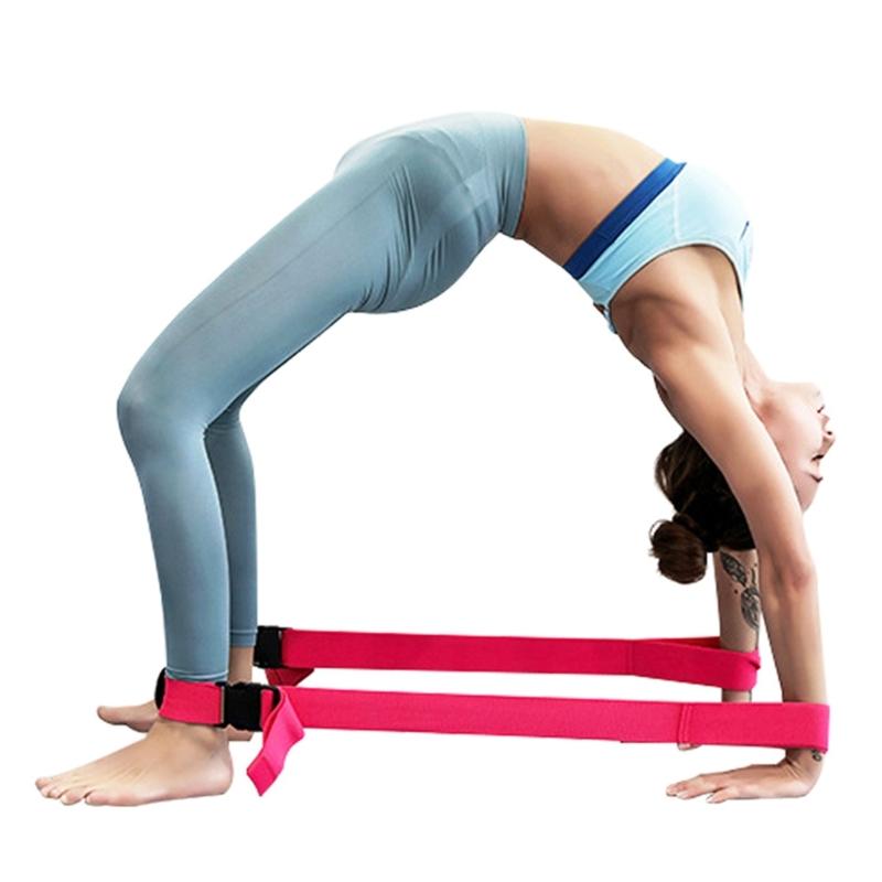 Yoga Stretch Band Yoga Resistance Band High Elasticity Yoga Strap Pilates Stretch Band Flexibility Pilates Training Band