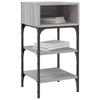 Nightstands 2 Pcs Grey Sonoma 35 X 34.5 X 70 Cm Engineered Wood