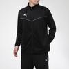 Puma Casual Sports Stand Collar Knit Jacket Men Outerwear Black 657392-03