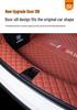 Compatible Trunk Mat for 26 Changan Second-Gen X5Plus Models - Custom Interior Tail Box Mat