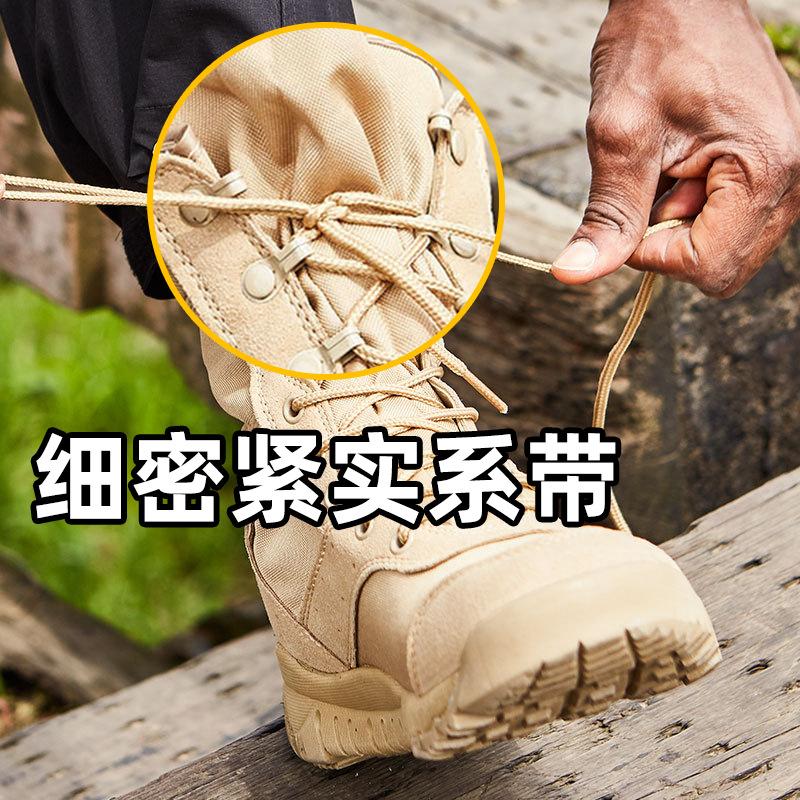 Fashion Mens Black Ultralight Boots Work Shoe Outdoor Run Desert Hiking Shoes Training Boots Male Sneakers Size 36-46