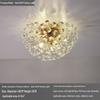 Modern Crystal Dandelion Chandelier for Living Room, Bedroom, or Dining Room - 2025 Style