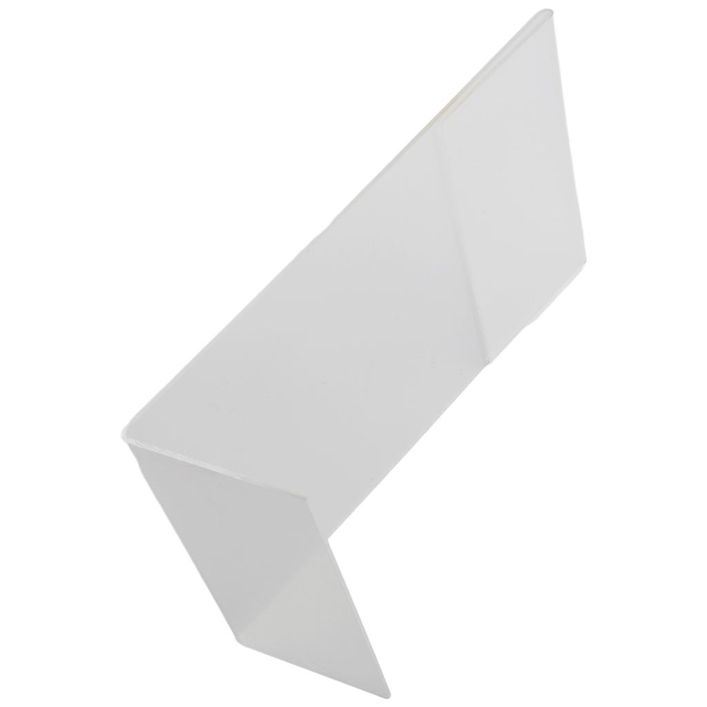 A Set of 10/20 Clear Acrylic Desk Display Stands for 10cmx15cm Cards