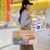 Large Capacity Travel Fitness Crossbody Bag with Wet/Dry Separation