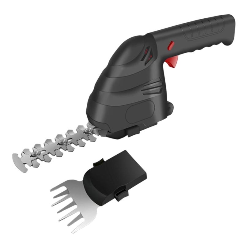 Professional Wireless Garden Shears Trimmer Twin Function Quiet Motor Lightweight Body Elderly Friendly Yard Tool