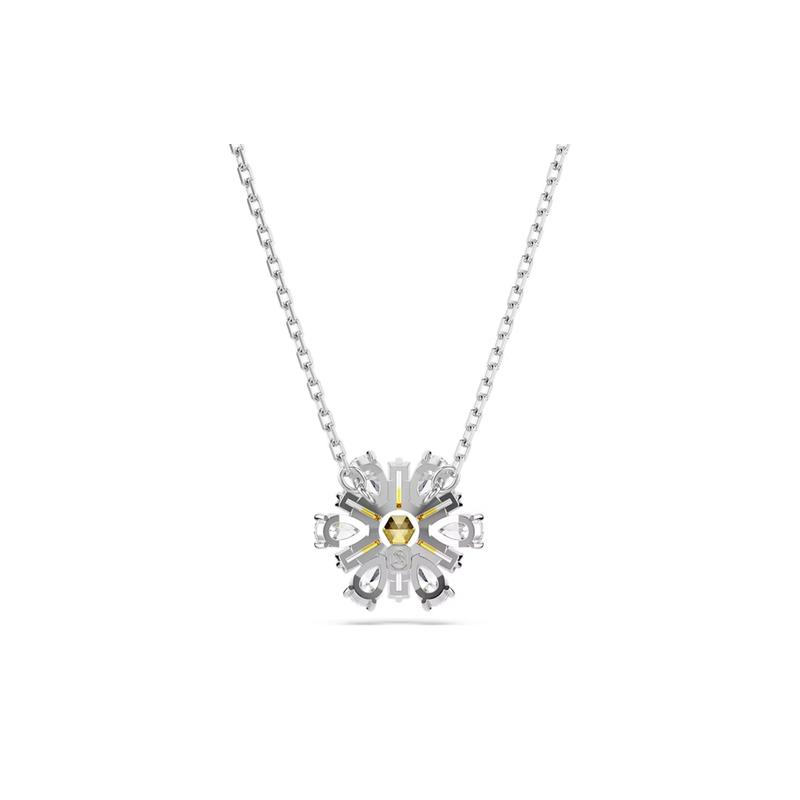 Swarovski Idyllia Blume Anhänger Halskette Damen Silber 5679939