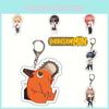 High-quality Chainsaw Man Acrylic Keychain Double Sided Printing Bag Pendant
