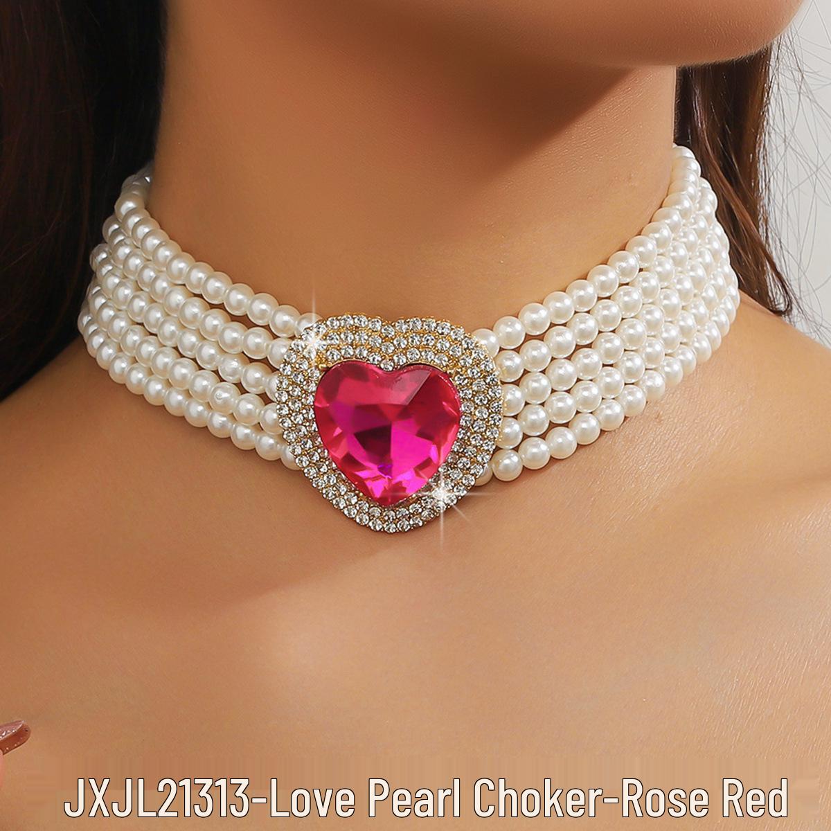 

Роскошный многослойный чокер с геометрическим дизайном из искусственного жемчуга и кристаллов, серьги и красочный преувеличенный набор ожерелий