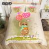 Boho Mandala Bedspread Cover Kit Hummingbird Bed Ensemble Cozy Microfiber Fabric Farmhouse Adorable Birds Comforter Cover Queen Dimension for Kids