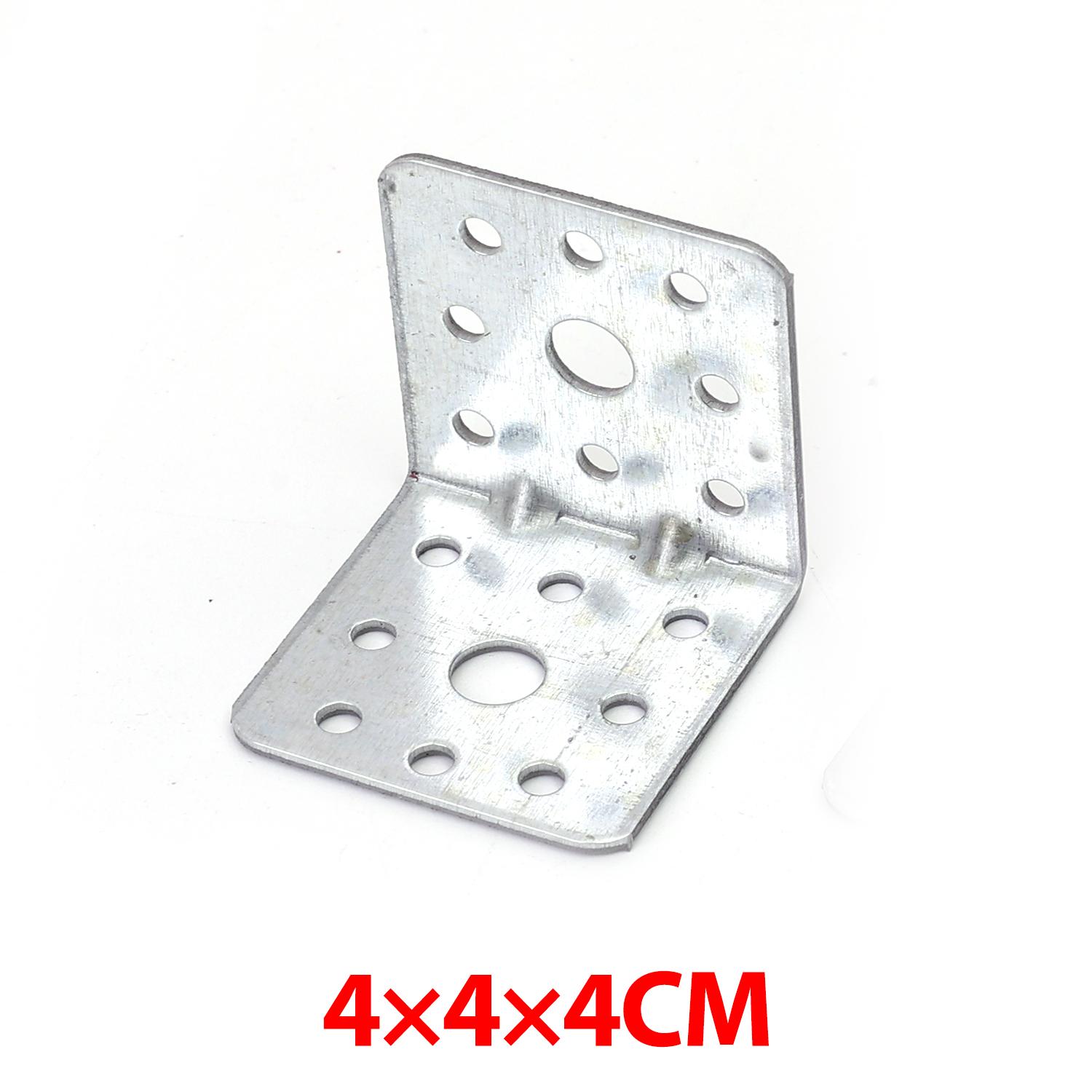 

5/1pcs Furniture L-Shaped Corner Brackets Heavy Duty Metal Corner Brace Multiple Hole Angle Wall Mount Bracket Fixing Fasteners 1PC