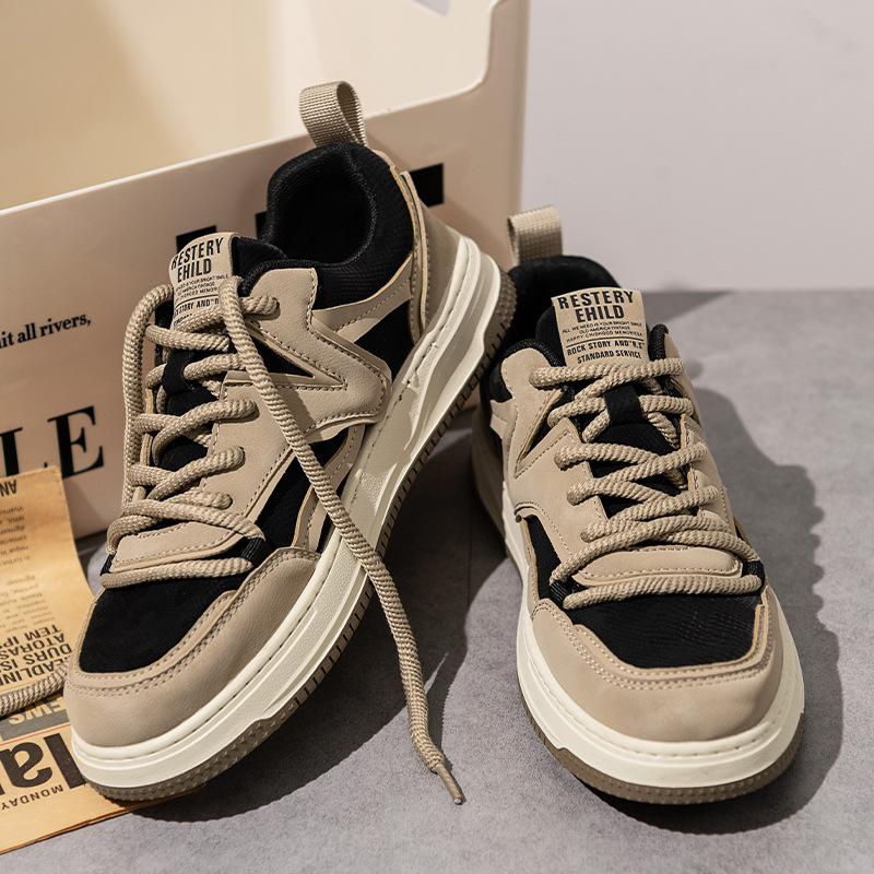 

2025 autumn new men s low-top high-quality board shoes, youth sports and leisure shoes, live broadcast niche men s shoes 39