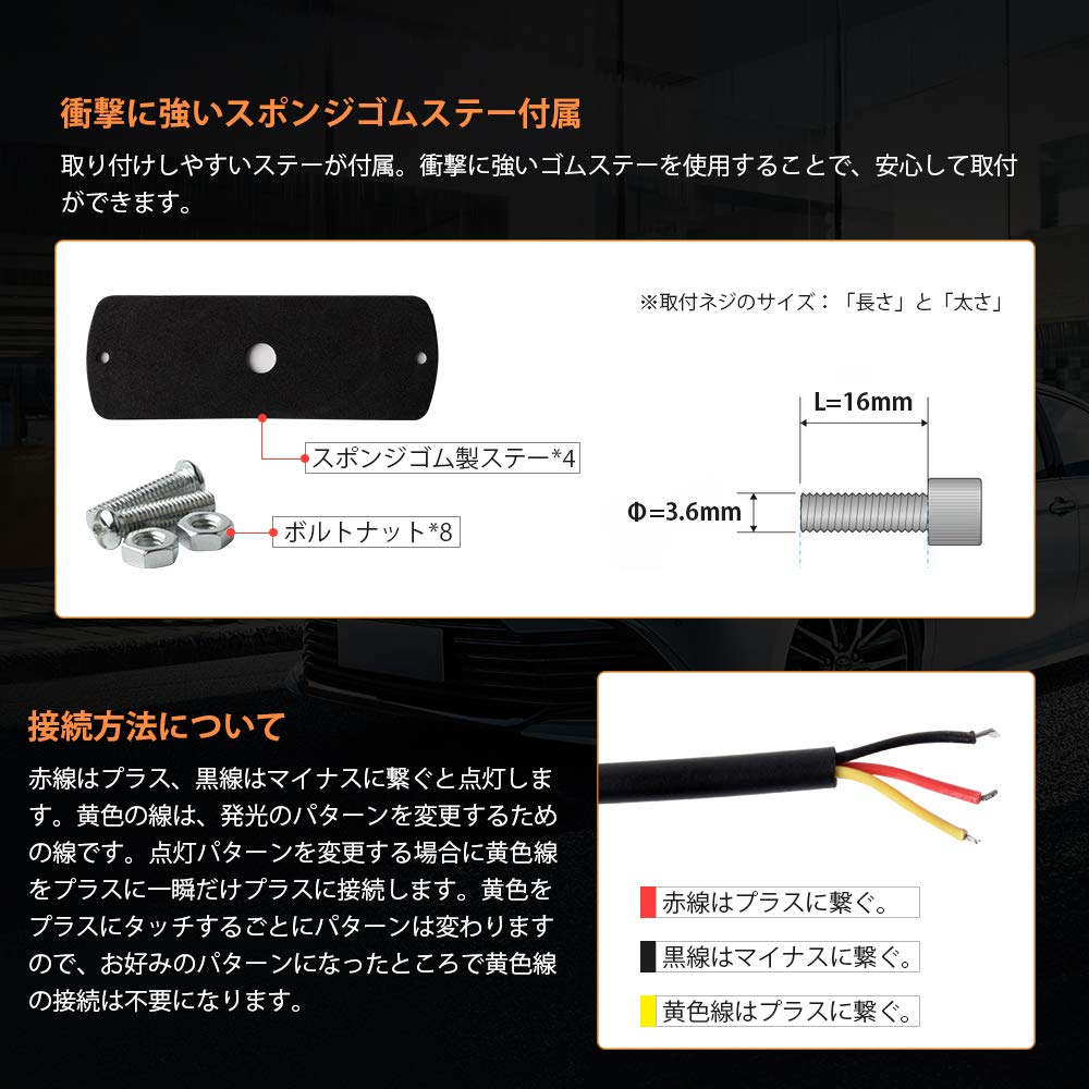 Catland Strobe Light LED with Strobe Function Warning Light Red Side Marker Marker Grill Marker Delight Red Truck Marker Emergency Light Emergency