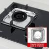 10pcs Aluminum Foil Covers Gas Stove Oil Proof Pad Protector Cleaning Pad for Kitchen Stove Top Cleaning Parts Accessories