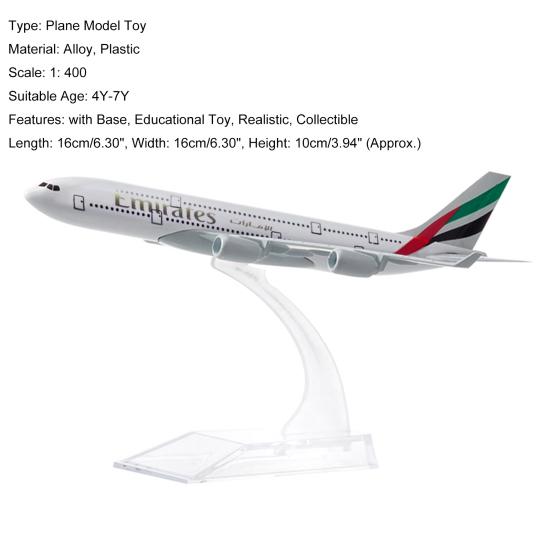 Model Toy Delicate Creative Multi-functional Aircraft Model Figure Decoration for Office