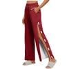 Women’s Side Closure Rehabilitation Pants Easy Open Adaptive Design Loose Fit Elastic Waistband