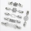 2 pcs of clothes clip brooch clip vintage clothing sweater cardigan shawl dress brooch clip shirt clip girl ladies