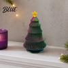 Pocket-sized Sensory Toy 3D Printed Christmas Tree Fidget Toy Lightweight Mini Desktop Ornament