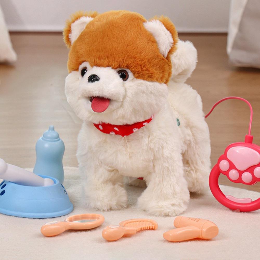 

Ходящая Лающая Электрическая Собака Электронные Игрушки Плюшевый Питомец Собака Электронная Интерактивная Собака Имитирующая Говорящую Style 1