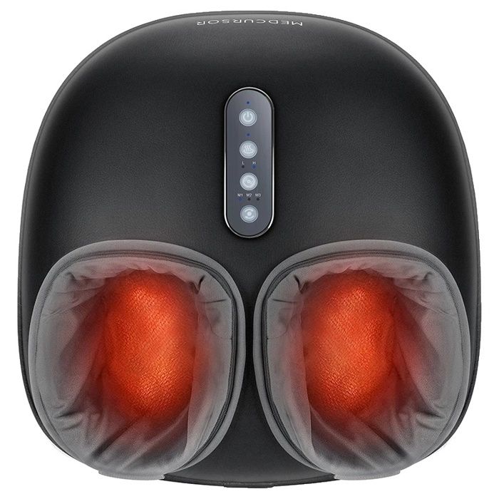Foot Massager - OEM - EU Plug - Deep Kneading Massage - 30W - Black