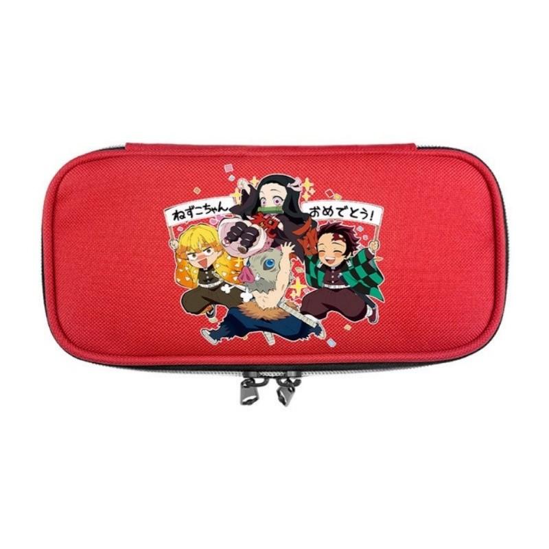 Demon Slayer Print School Handheld Pencil Case Stationery Box