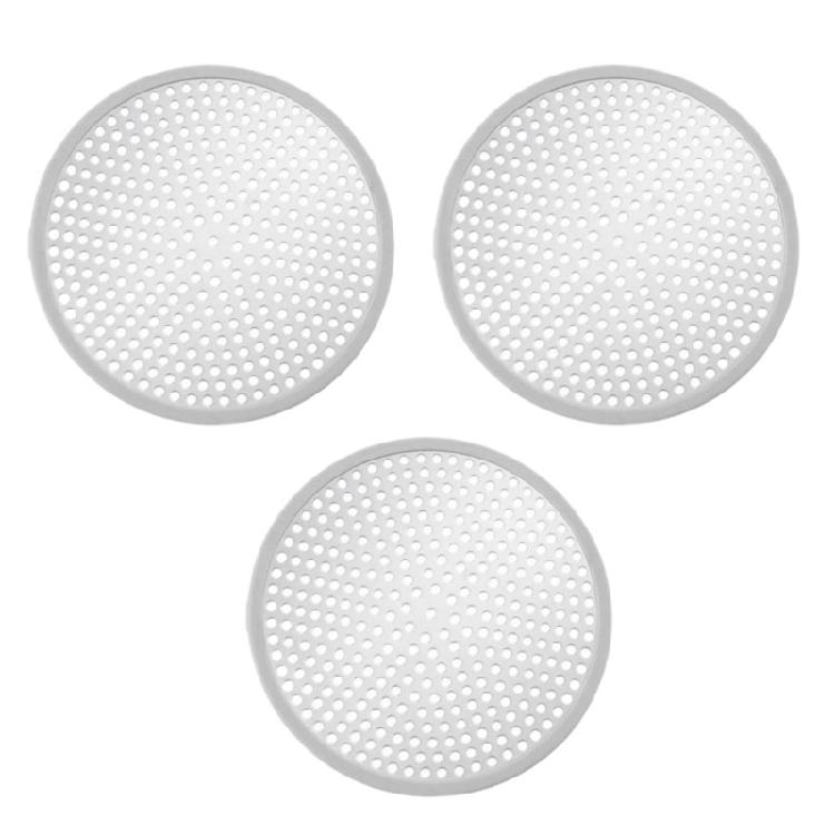 

3PCS Practical Stainless Steel Drain Cover Hair Trap Bathroom Shower Floor Drain Protectors Corrosions Resistant