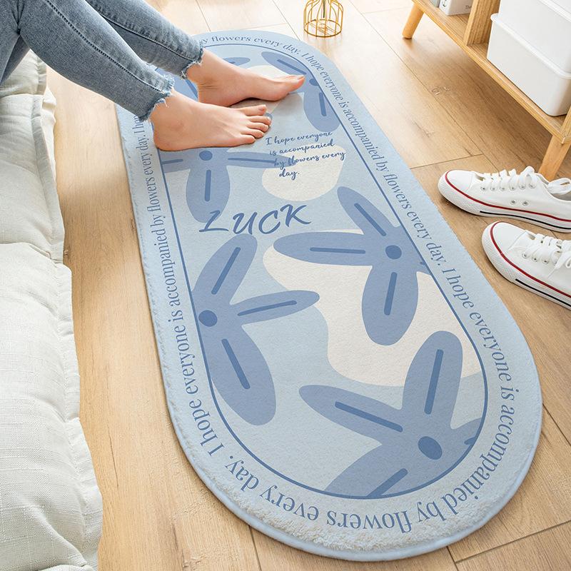 Bedroom Carpet Plush Bay Window Mat Living Room Children's Room Bedside Blanket Room Decorative Floor Mat