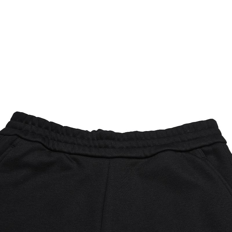 FILA Original Drawstring Womens Fleece Pants Fashion Simple Warm Dirt Resistant Loose Straight Casual Pants Women pants F51W549602FBK