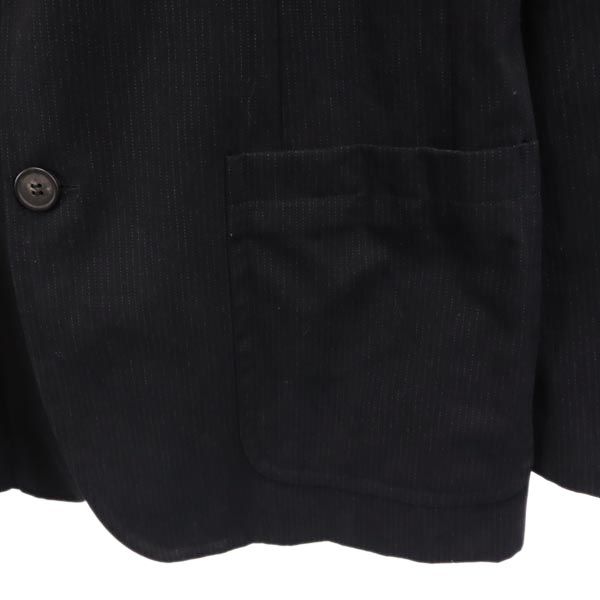 A.P.C. Striped Pattern tailored jacket S black Men's Used