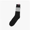 Tom Brown Mas023b 01690 001 4 Bar Stripe Three Line Tab Mid Calf Socks